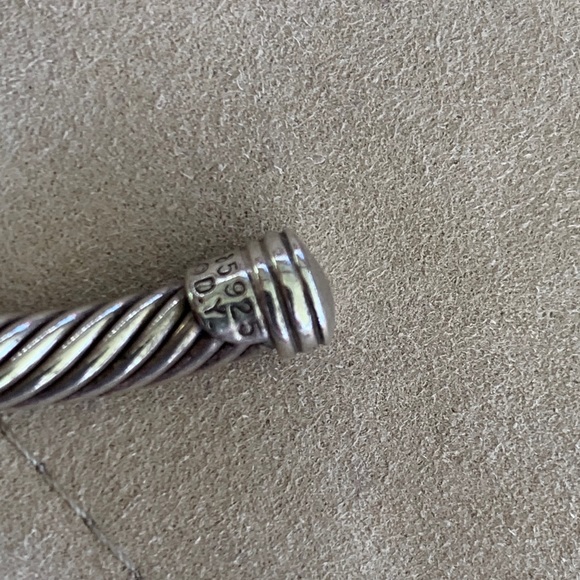 David Yurman X gold bracelet - Picture 3 of 13